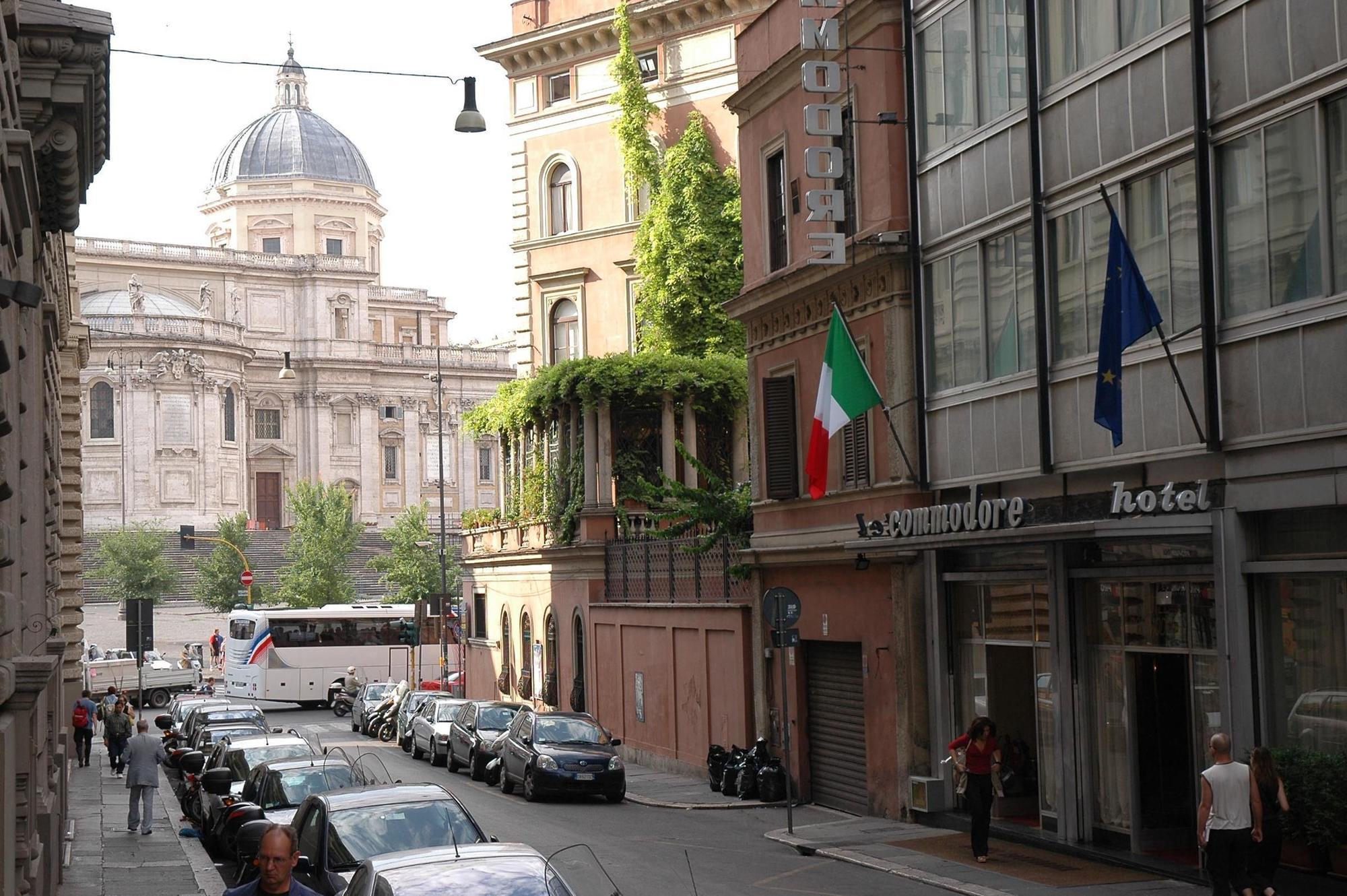 Hotel Commodore Roma Exterior foto